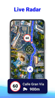 GPS ルート プランナー: レーダー マップ screenshot 3