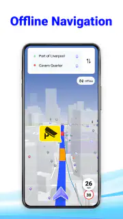 GPS ルート プランナー: レーダー マップ screenshot 5