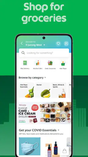 Grab - Taxi & Food Delivery screenshot
