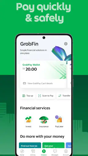 Grab - Taxi & Food Delivery screenshot