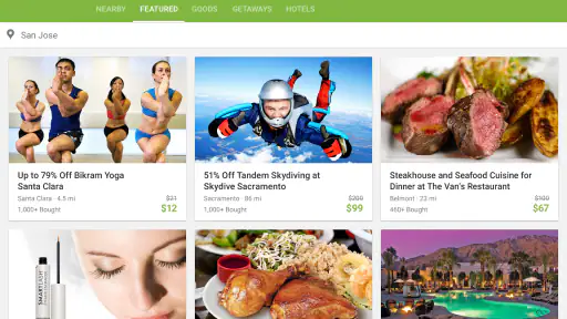 Groupon screenshot