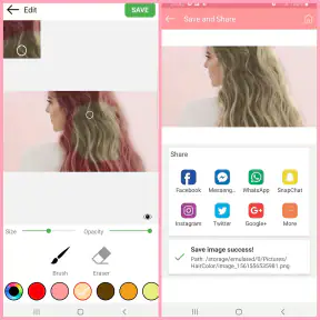 Hair Color Changer - Hair Dye screenshot 2