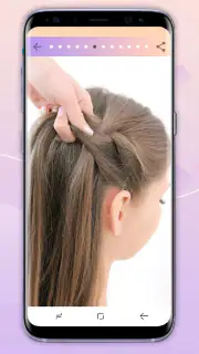Hairstyles step by step screenshot 4