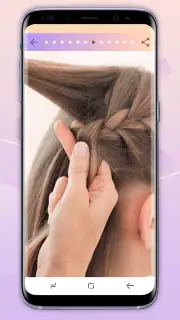 Hairstyles step by step screenshot 5