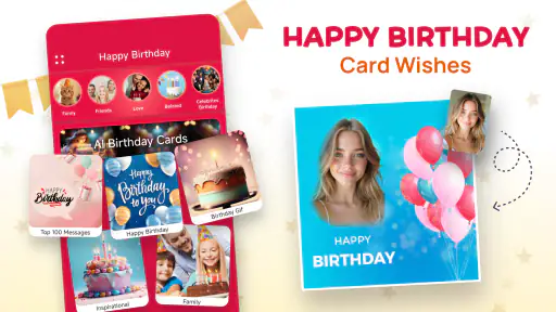 Happy Birthday Card Wishes screenshot 1