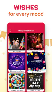 Happy Birthday Card Wishes screenshot 4