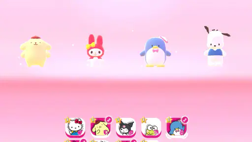 HELLO KITTY ハピネスパレード screenshot