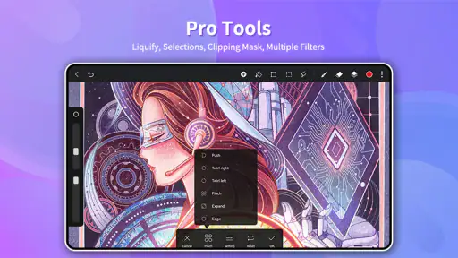 HiPaint  ペイント 、スケッチ 、ドローイング、油絵 screenshot