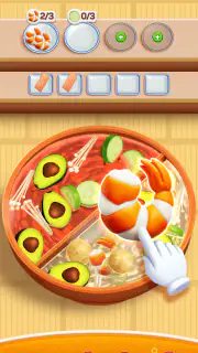 Hotpot Go: リラックスできる食べ物の分類ゲーム screenshot 1