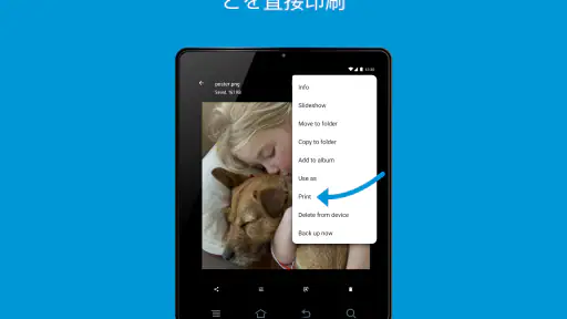 HP プリント サービス プラグイン screenshot