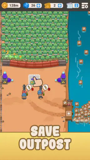 Idle Outpost: 経営シミュレーション screenshot