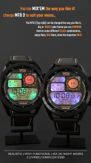 ILLUMINATOR Digital Watch face screenshot 6
