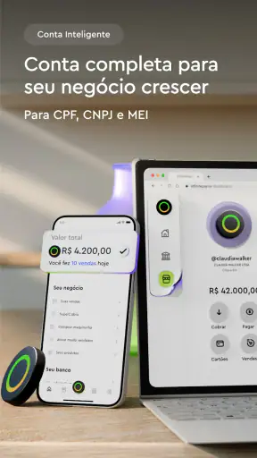 InfinitePay Tap Conta Pix e IA screenshot