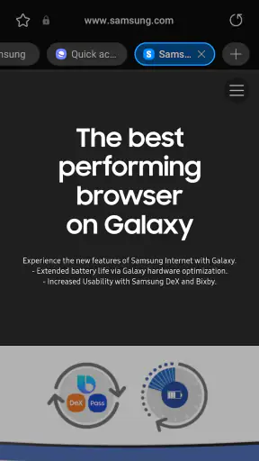 Internet Browser screenshot