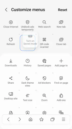 Internet Browser screenshot