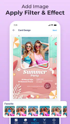 Invitation Maker & Card Design screenshot