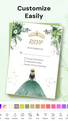 Invitation Maker & Event RSVP screenshot