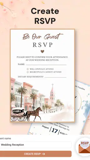 Invitation Maker & Event RSVP screenshot