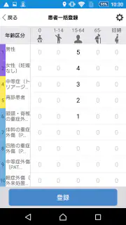 J-SPEED+ 災害時診療概況報告システム screenshot 5