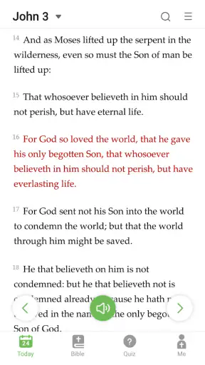 King James Bible - Verse+Audio screenshot