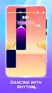 Kpop ピアノタイル: bts 音ゲー screenshot 4