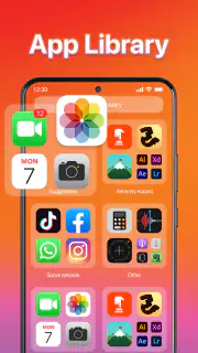 Launcher OS - Themes & Widgets screenshot 2