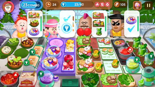 LINE シェフ かわいいクッキングゲームでレストラン経営！ screenshot 5