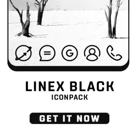 LineX Black Icon Pack screenshot 5