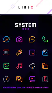 LineX Icon Pack screenshot 2