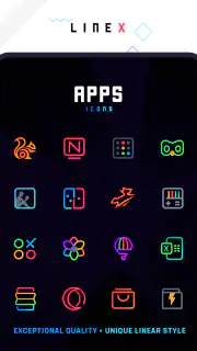 LineX Icon Pack screenshot 5