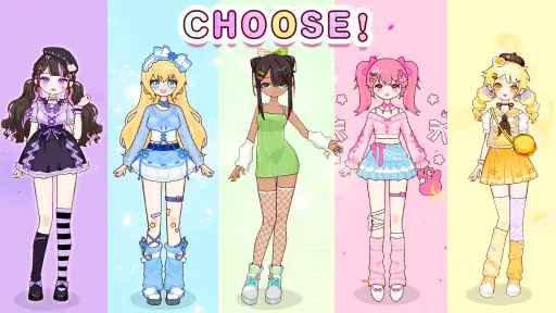 Star Doll: メイクゲーム & 着せ 替え ゲーム screenshot