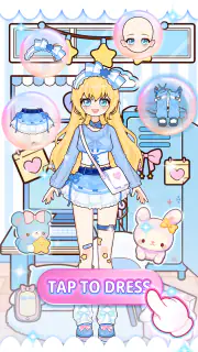 Star Doll: メイクゲーム & 着せ 替え ゲーム screenshot 5