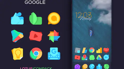 Lotus Icon Pack screenshot 2