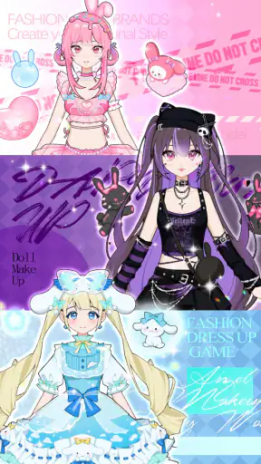 Love Idol: 可愛い女の子の着せ替えメイクゲーム screenshot
