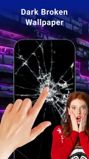 Magic Wallpaper: Broken Screen screenshot 2