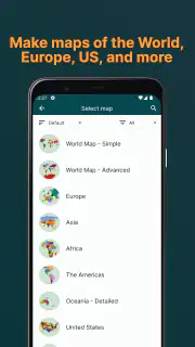 MapChart screenshot 2
