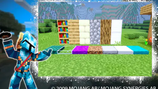 MCPEの迷彩ドアモッド screenshot