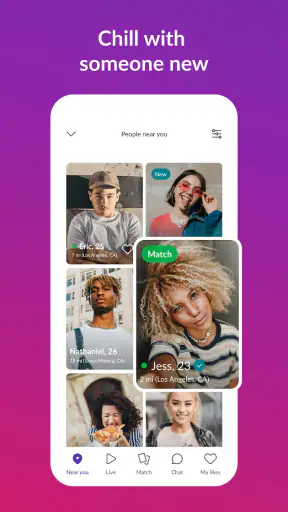 MeetMe：ビデオでチャット。新しい人との出会い！ screenshot