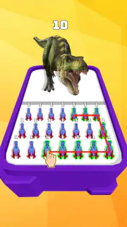 Merge Dinosaurs Battle Fight screenshot 2