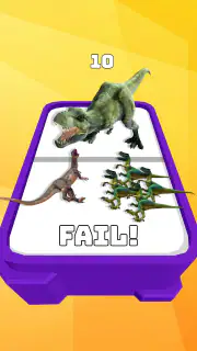 Merge Dinosaurs Battle Fight screenshot 4