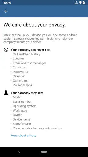 Microsoft Intune ポータル サイト screenshot