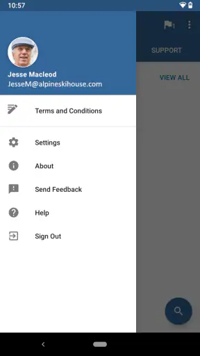 Microsoft Intune ポータル サイト screenshot