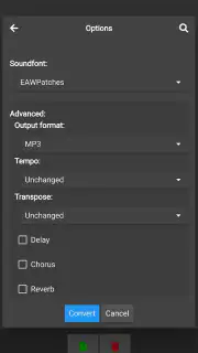 MIDI Converter screenshot 6