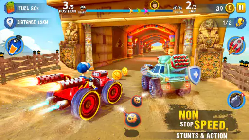 Mini Car Racing: 3D 車のゲーム screenshot