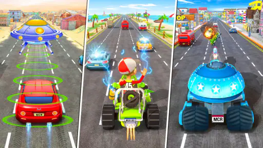 Mini Car Racing: 3D 車のゲーム screenshot