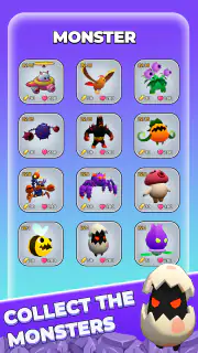 Monster Evolution Run & Battle screenshot 3
