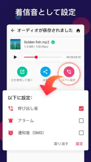 mp3 変換 & 動画からmp3へ & 動画を音楽に変換 screenshot 8