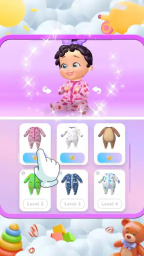 My Baby Care -ドレスアップとベビーケアのゲーム screenshot