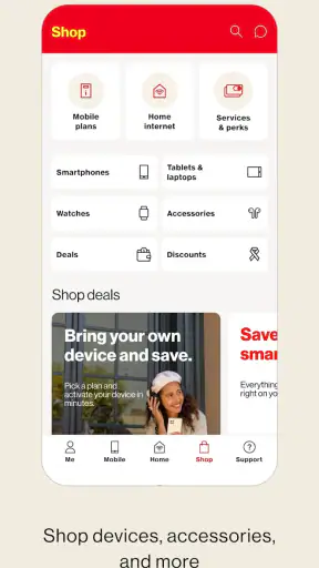 My Verizon screenshot