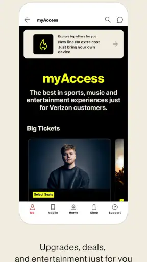 My Verizon screenshot
